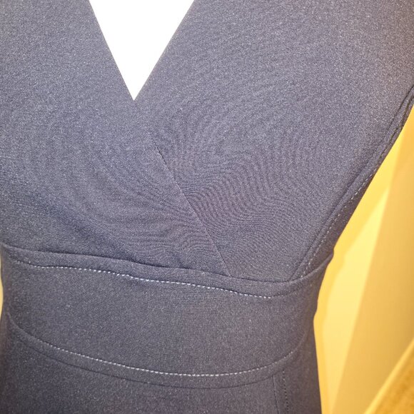 Brooks Brothers Bonotto Sheath Dress, Navy - Women's size 6 - Picture 4 of 7